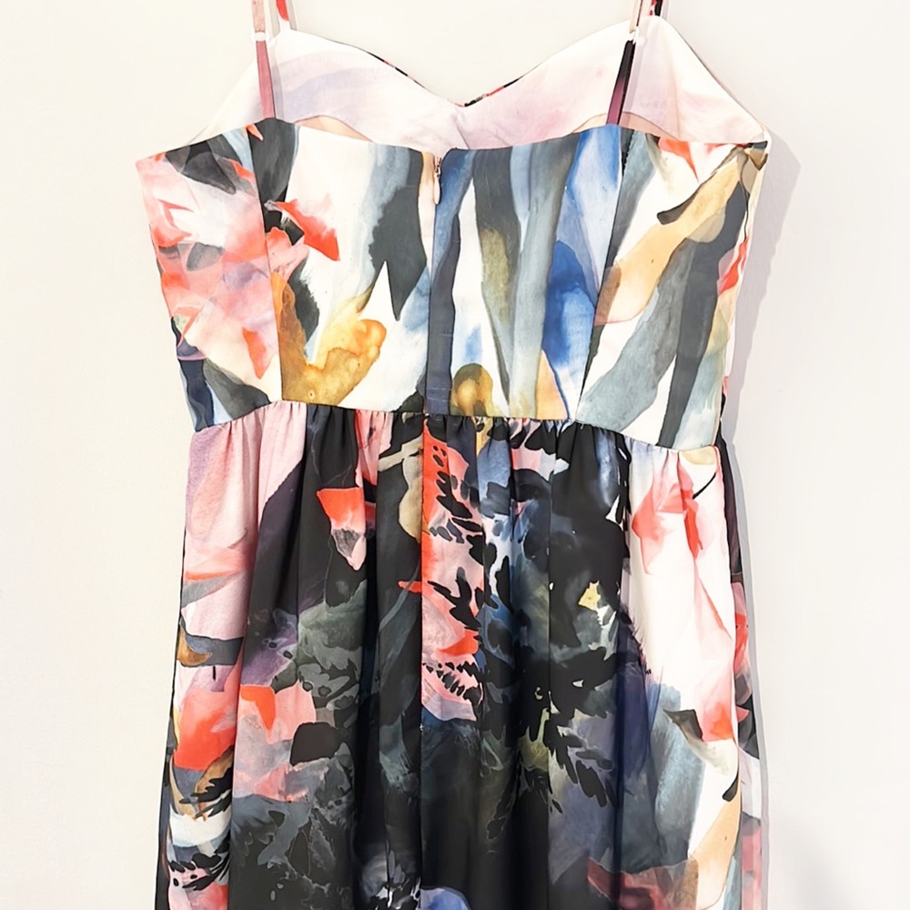 Anthropologie x Corey Lynn Carter Daybreak floral midi dress women size 2 - Picture 8 of 11